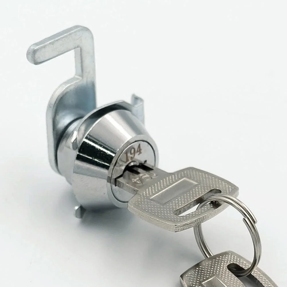 قفل صندوق پستی، قفل جعبه نامه، قفل کشو، قفل جعبه ابزار، قفل امنیتی با 2 کلید، برای قفل کردن درب کابینت کمد