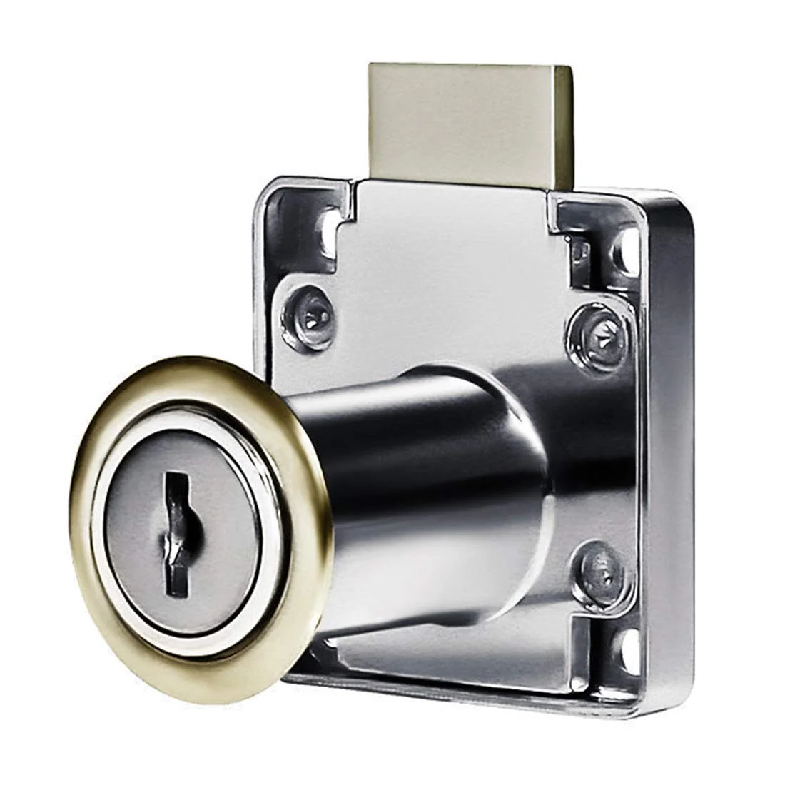 قفل کابینت LICTOP، 2 عدد به همراه 2 کلید، قفل کشوی میز اداری آلیاژ روی، قفل درب ویترین، قفل کمد مبلمان قفل کابینت LICTOP، 2 عدد به همراه 2 کلید، قفل کشوی میز اداری آلیاژ روی، قفل درب ویترین، قفل کمد مبلمان