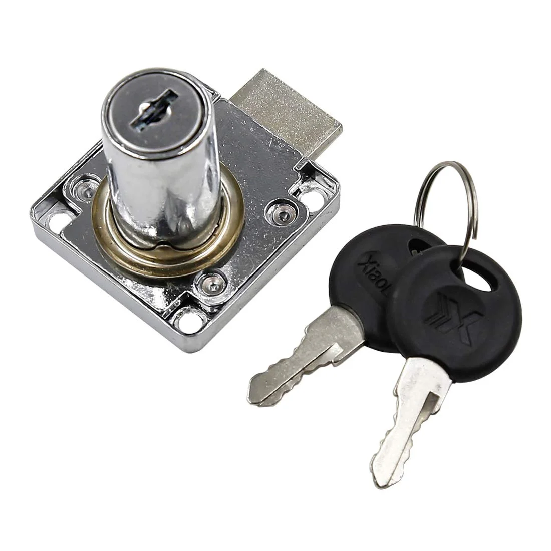 قفل کابینت LICTOP، 2 عدد به همراه 2 کلید، قفل کشوی میز اداری آلیاژ روی، قفل درب ویترین، قفل کمد مبلمان قفل کابینت LICTOP، 2 عدد به همراه 2 کلید، قفل کشوی میز اداری آلیاژ روی، قفل درب ویترین، قفل کمد مبلمان