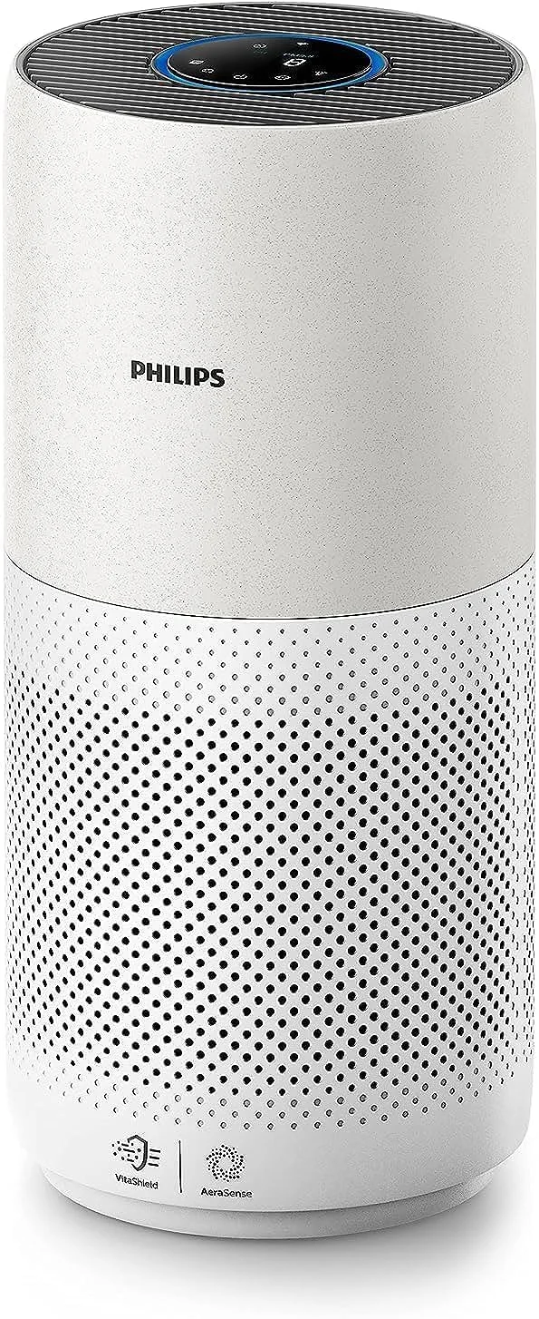 دستگاه تصفیه هوا فیلیپس سری 2000i - مناسب برای اتاق های بزرگ تا 98 متر مربع، دارای فیلتر HEPA و کربن فعال، حالت خواب آرام، سفید - AC2939/90 دستگاه تصفیه هوا فیلیپس سری 2000i - مناسب برای اتاق های بزرگ تا 98 متر مربع، دارای فیلتر HEPA و کربن فعال، حالت خواب آرام، سفید - AC2939/90