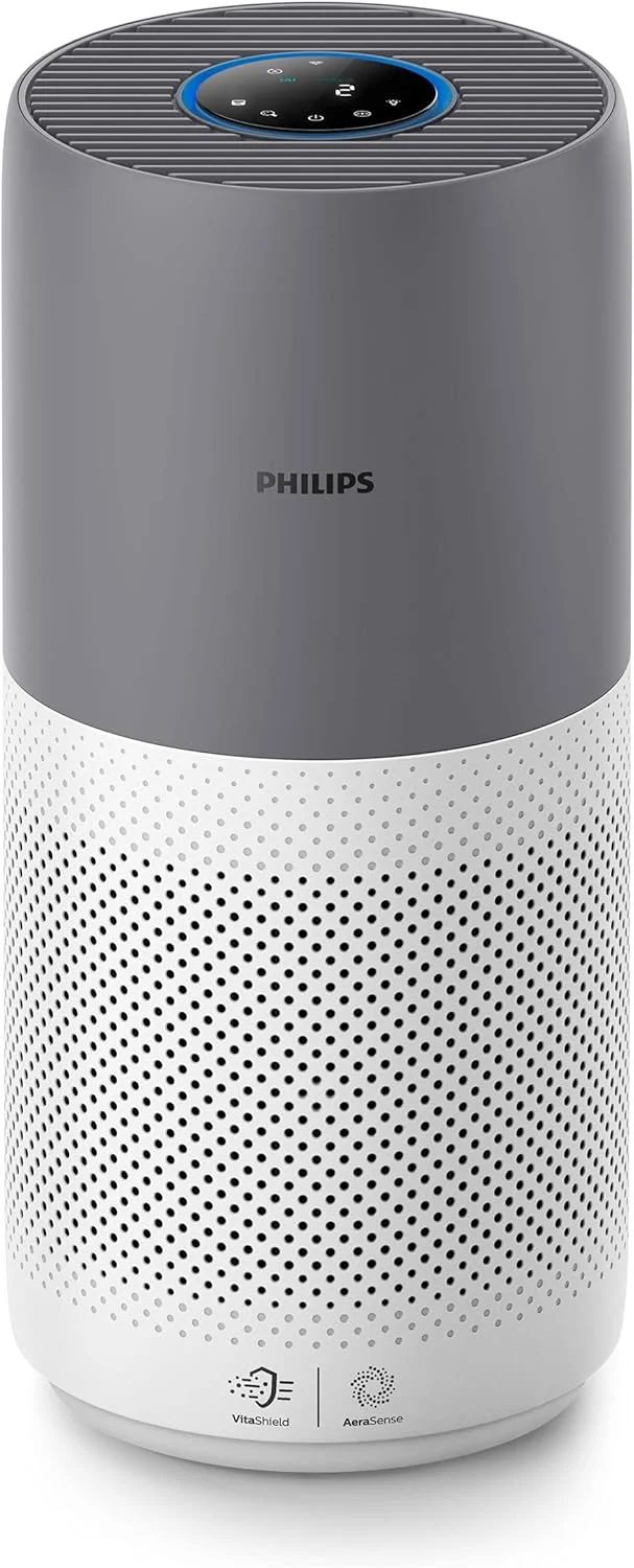 دستگاه تصفیه هوا فیلیپس سری 2000i - مناسب برای اتاق های بزرگ تا 98 متر مربع، دارای فیلتر HEPA و کربن فعال، حالت خواب آرام، سفید - AC2939/90 دستگاه تصفیه هوا فیلیپس سری 2000i - مناسب برای اتاق های بزرگ تا 98 متر مربع، دارای فیلتر HEPA و کربن فعال، حالت خواب آرام، سفید - AC2939/90