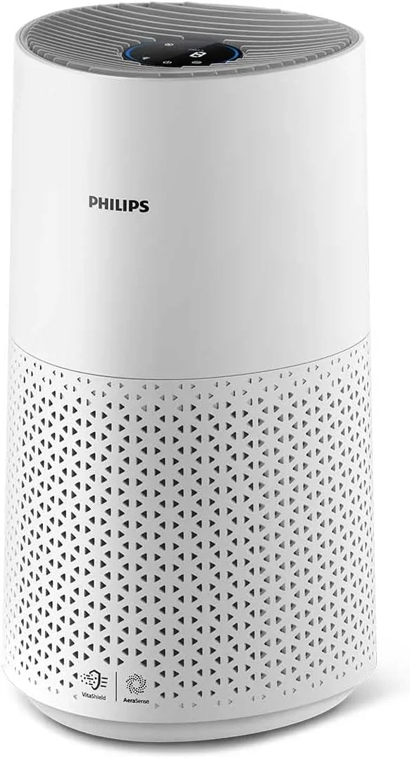 دستگاه تصفیه هوا فیلیپس سری 1000 - مناسب برای اتاقهایی تا 78 متر مربع، تصفیه در 10 دقیقه، دارای 4 تنظیم سرعت شامل حالت سرعت، سفید - AC1711/90 دستگاه تصفیه هوا فیلیپس سری 1000 - مناسب برای اتاقهایی تا 78 متر مربع، تصفیه در 10 دقیقه، دارای 4 تنظیم سرعت شامل حالت سرعت، سفید - AC1711/90