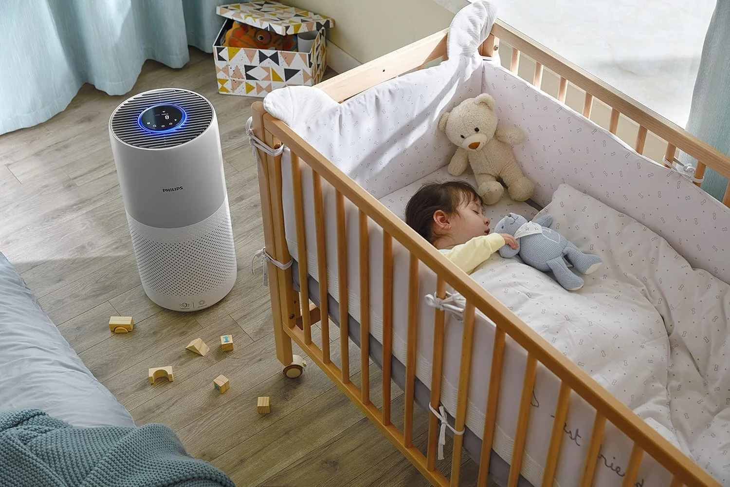 دستگاه تصفیه هوا فیلیپس سری 2000i - مناسب برای اتاق های بزرگ تا 98 متر مربع، دارای فیلتر HEPA و کربن فعال، حالت خواب آرام، سفید - AC2939/90 دستگاه تصفیه هوا فیلیپس سری 2000i - مناسب برای اتاق های بزرگ تا 98 متر مربع، دارای فیلتر HEPA و کربن فعال، حالت خواب آرام، سفید - AC2939/90