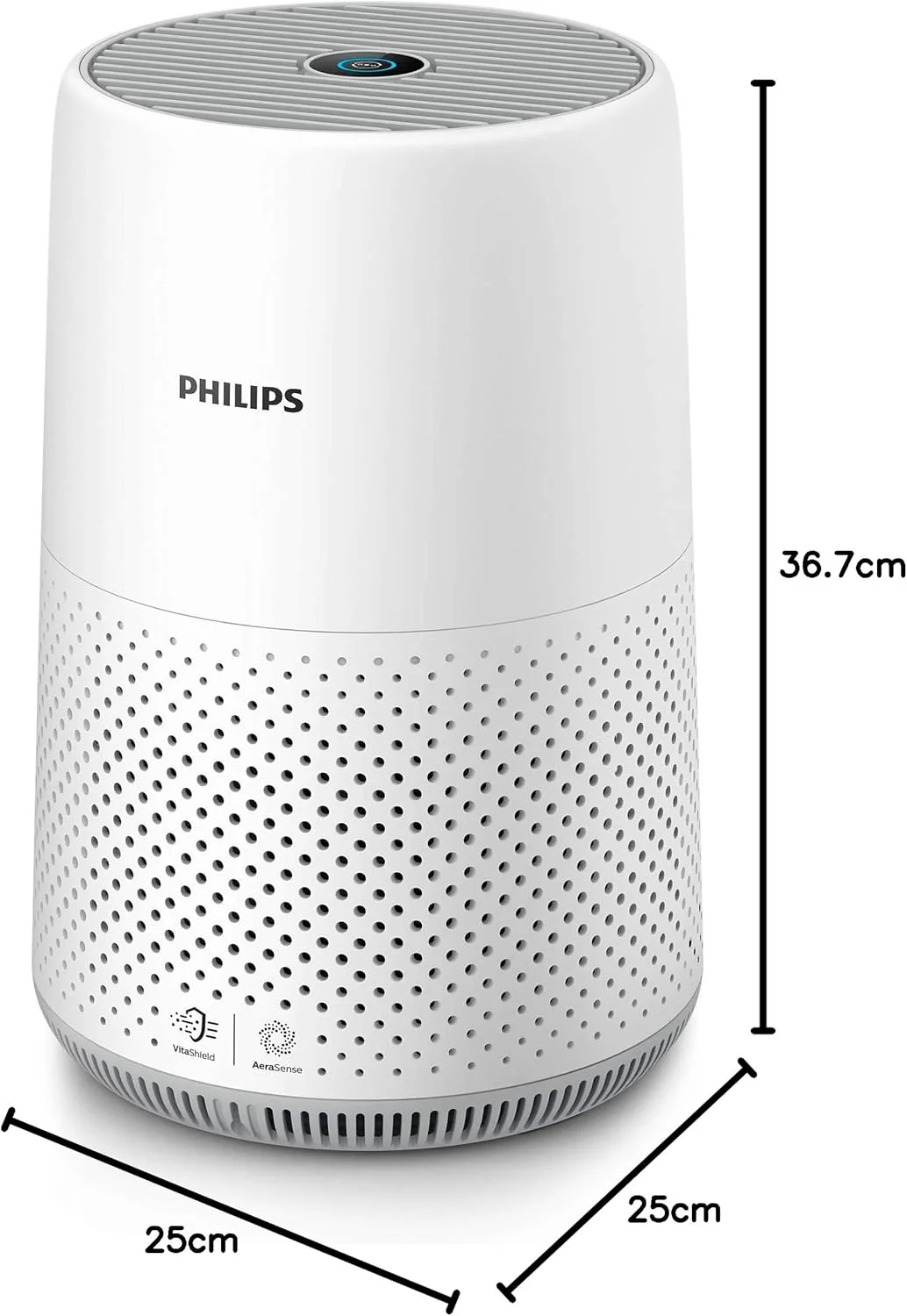 دستگاه تصفیه هوا فیلیپس سری 800 - مناسب برای فضاهای تا 48 متر مربع، فیلتر NanoProtect HEPA، حالت خواب فوق العاده آرام - AC0819/90 دستگاه تصفیه هوا فیلیپس سری 800 - مناسب برای فضاهای تا 48 متر مربع، فیلتر NanoProtect HEPA، حالت خواب فوق العاده آرام - AC0819/90