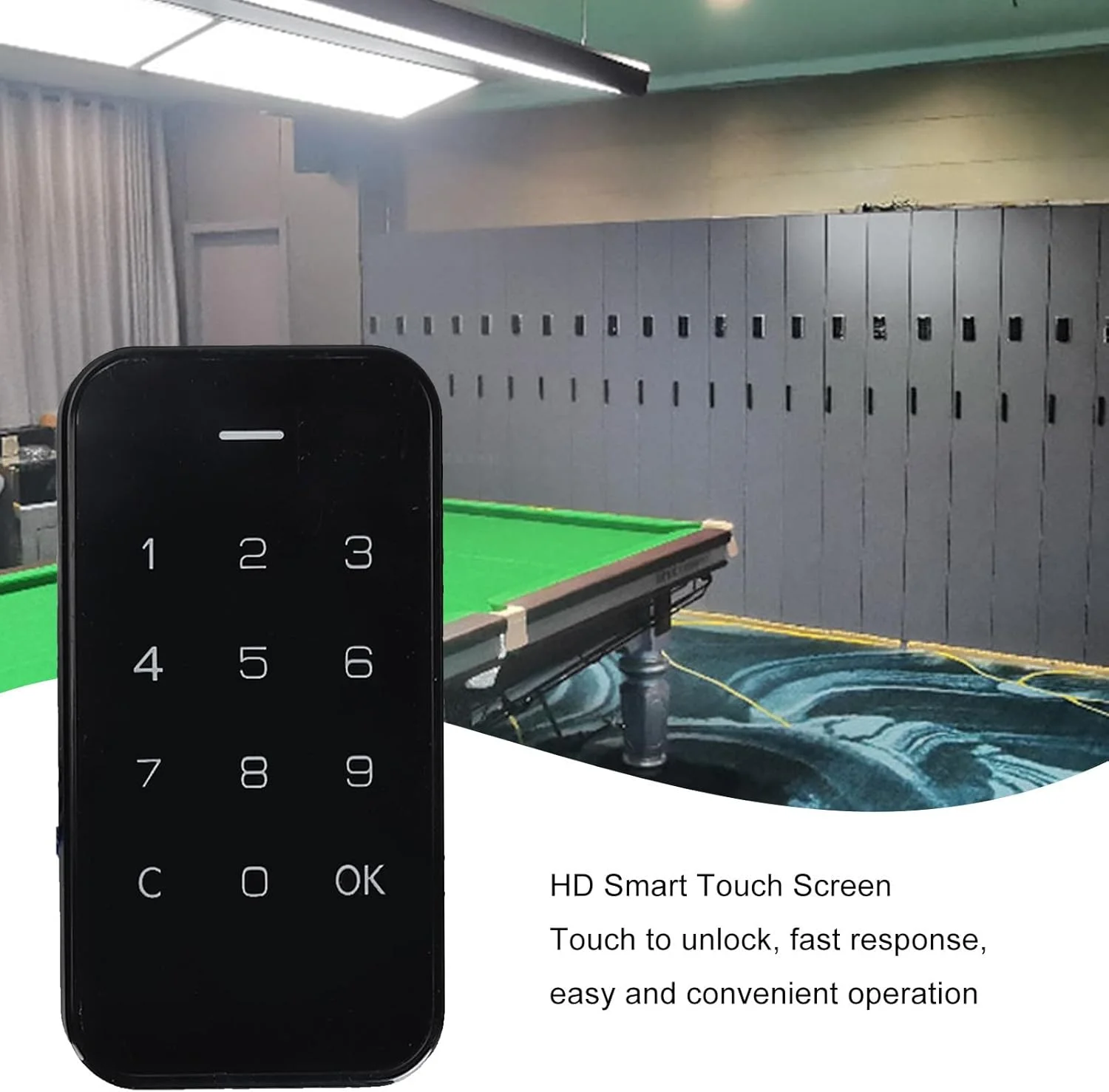 قفل الکترونیکی کابینت، قفل امنیتی صفحه کلید لمسی رمز عبور دیجیتال برای مبلمان مخفی، کابینت مشروب، کمد، انبار