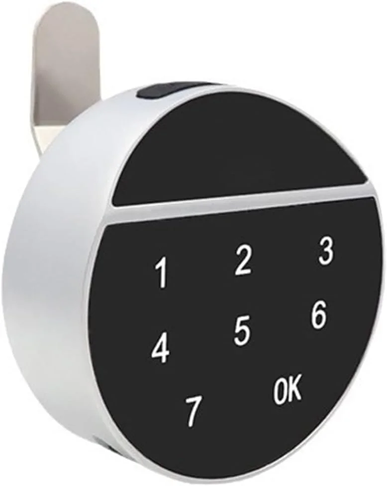 قفل کابینت دیجیتال الکترونیکی، قفل رمزدار با صفحه لمسی، قفل کمدی آلیاژ روی مناسب برای کمد لباس/جعبه ابزار/کشو کابینت/صندوق پستی/قفل مدرسه/جعبه جواهرات قفل کابینت دیجیتال الکترونیکی، قفل رمزدار با صفحه لمسی، قفل کمدی آلیاژ روی مناسب برای کمد لباس/جعبه ابزار/کشو کابینت/صندوق پستی/قفل مدرسه/جعبه جواهرات