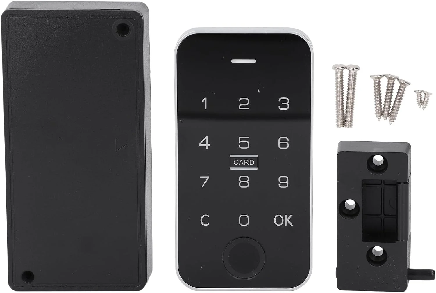 قفل هوشمند کابینت، قفل کابینت اثر انگشتی و رمز عبوری، صفحه کلید لمسی دیجیتال، قفل الکترونیکی کابینت برای کابینت، کمد یا کنار تخت