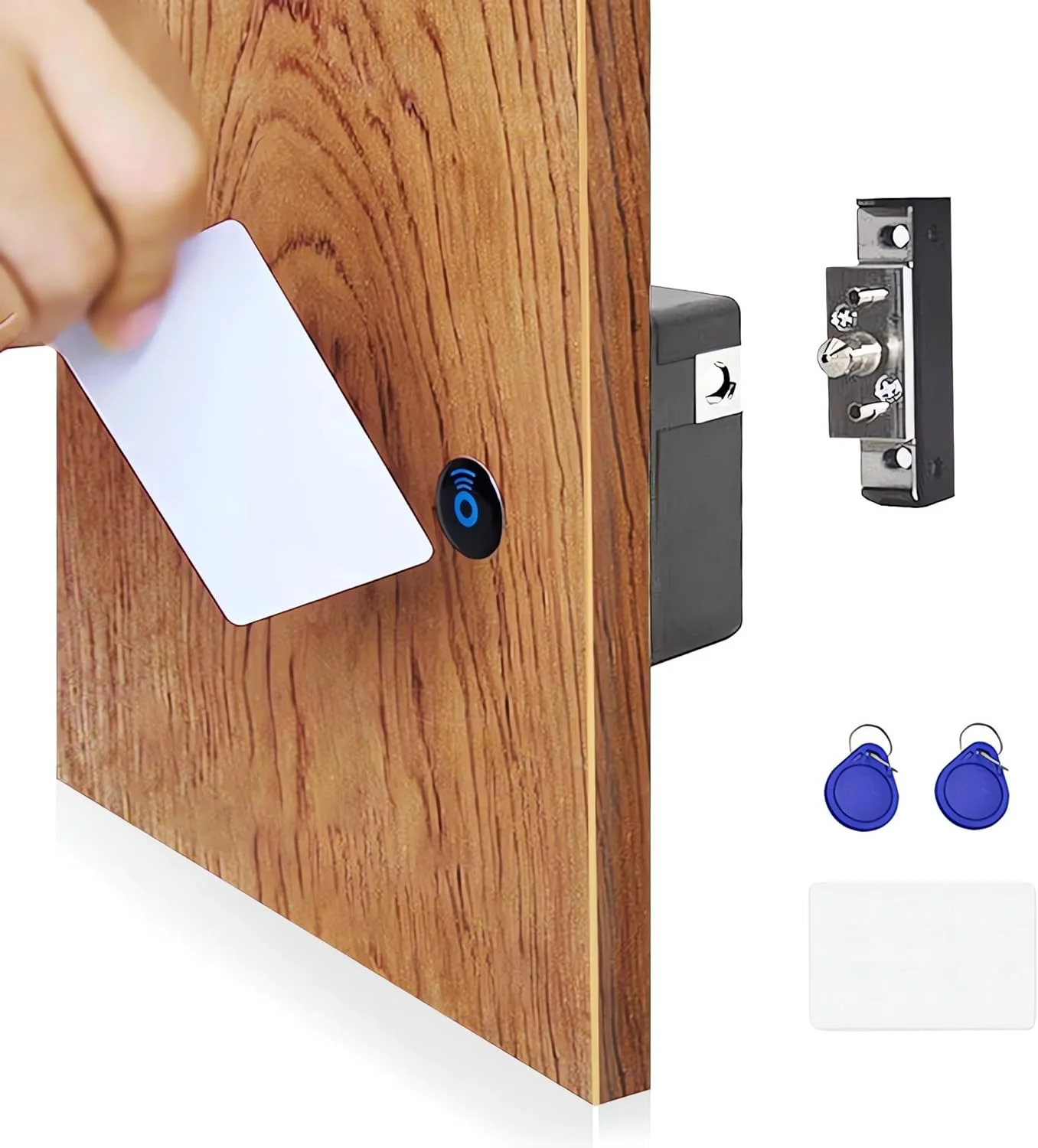 قفل کابینت OYDAS، قفل کشو، قفل مخفی DIY برای کشو کابینت چوبی، کمد