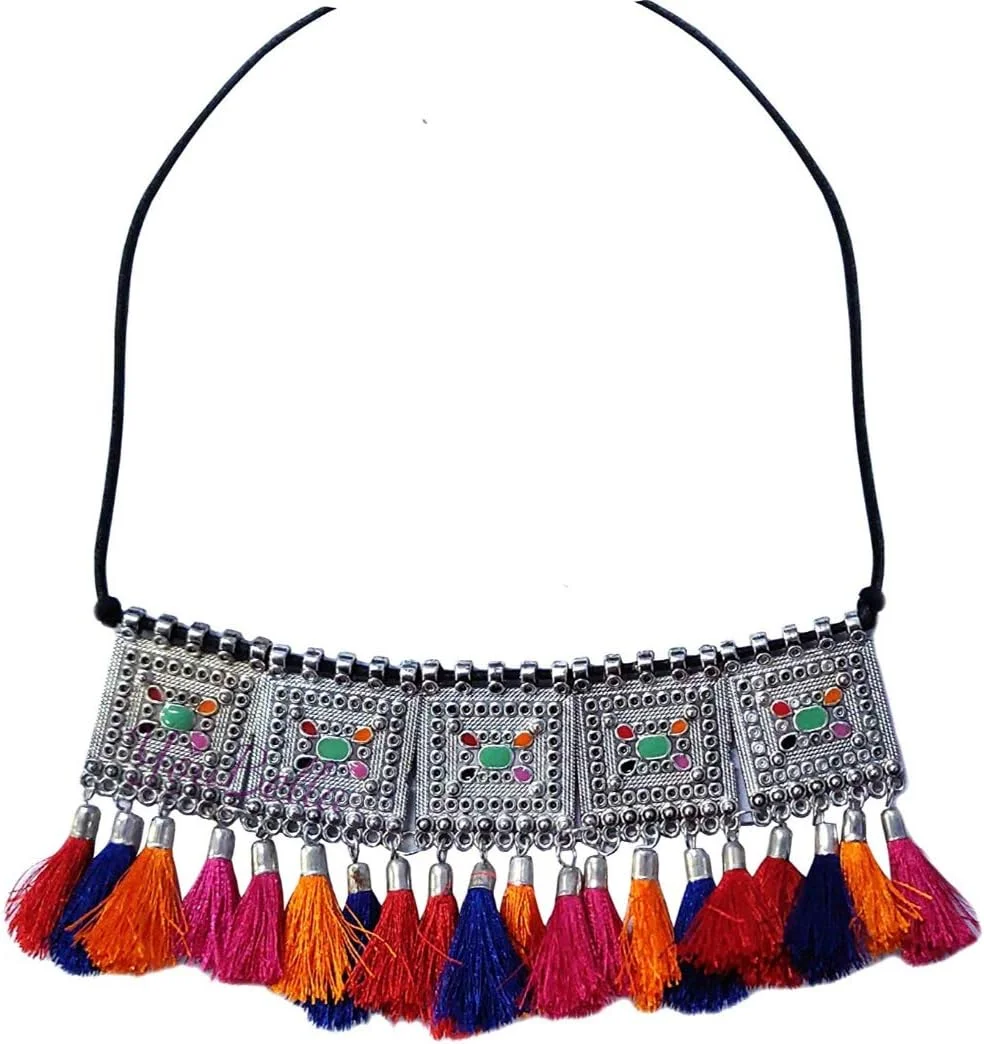 ست گردنبند و گوشواره زنانه آلیاژ برنج YouBella، فلزی