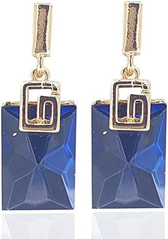 گوشواره های کریستالی روکش طلای YouBella Jewellery برای دختران و زنان، روکش طلا، کریستال