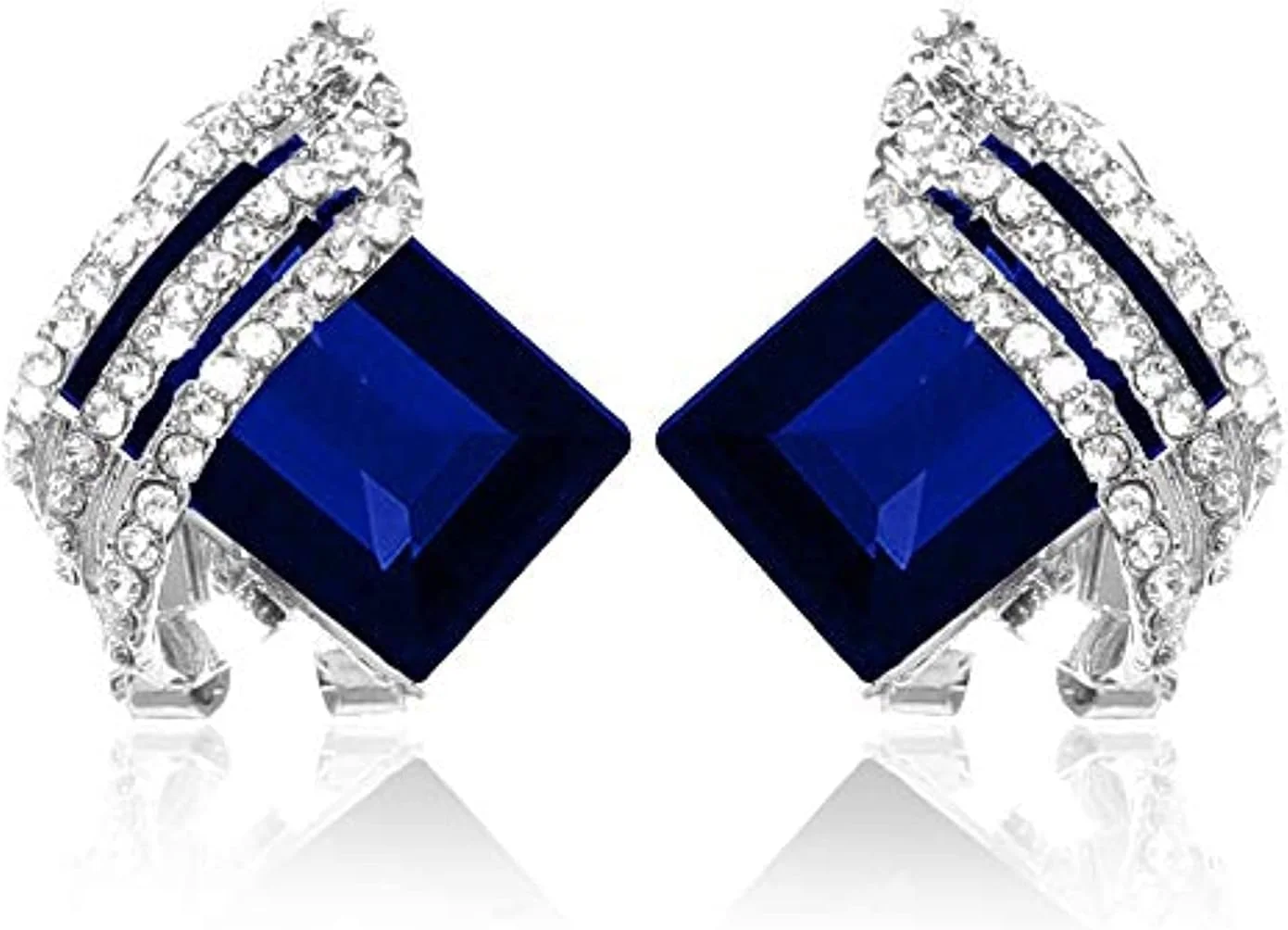 یوطلا، گوشواره های مجلسی شیک و فانتزی با روکش طلای نقره ای، مناسب دختران و زنان