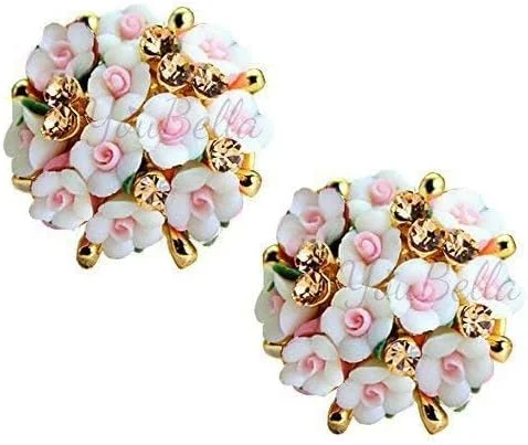 گوشواره های میخی طلایی زنانه یوولا، مناسب برای مهمانی (سفید)(YBEAR_31656) گوشواره های میخی طلایی زنانه یوولا، مناسب برای مهمانی (سفید)(YBEAR_31656)