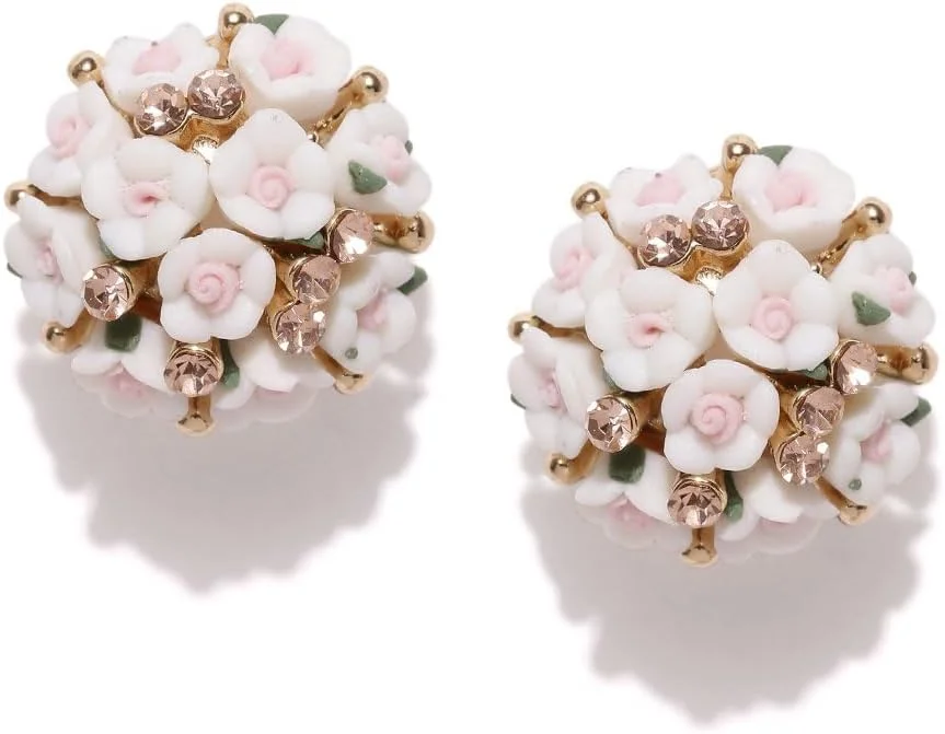 گوشواره های میخی طلایی زنانه یوولا، مناسب برای مهمانی (سفید)(YBEAR_31656) گوشواره های میخی طلایی زنانه یوولا، مناسب برای مهمانی (سفید)(YBEAR_31656)