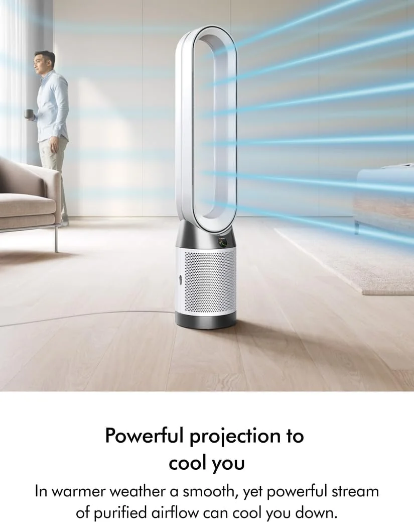 دستگاه تصفیه کننده و خنک کننده دایسون مدل Purifier Cool PC1 (سفید/سفید) | TP11 | 544904-01 دستگاه تصفیه کننده و خنک کننده دایسون مدل Purifier Cool PC1 (سفید/سفید) | TP11 | 544904-01