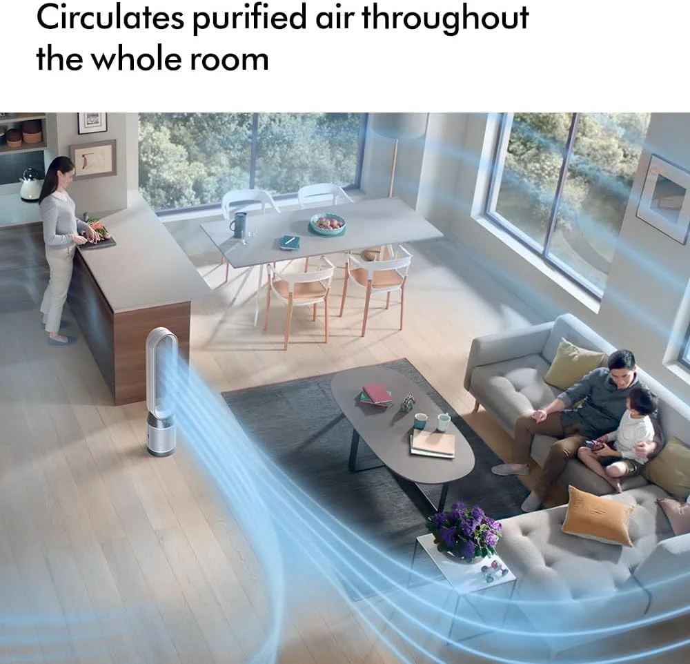 دستگاه تصفیه کننده هوا و فن دایسون مدل Purifier Cool™ Gen1 TP10 (سفید/سفید) | دستگاه تصفیه هوا | نسخه امارات دستگاه تصفیه کننده هوا و فن دایسون مدل Purifier Cool™ Gen1 TP10 (سفید/سفید) | دستگاه تصفیه هوا | نسخه امارات