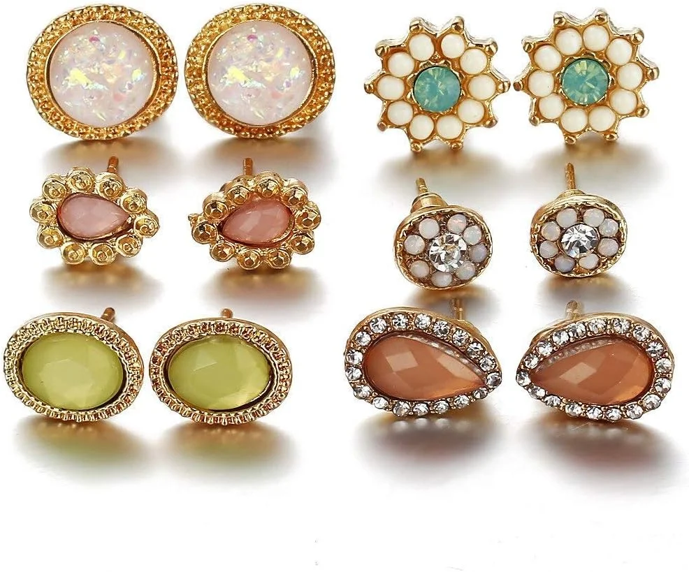 زیورآلات YouBella برای زنان - مجموعه ای از گوشواره های زنانه و دخترانه