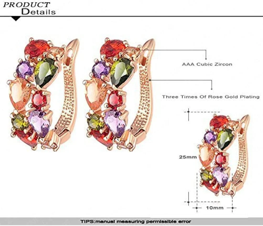 گوشواره های میخی زنانه یوتبلا با طراحی شیک و روکش طلایی مناسب مهمانی (چند رنگ) (Ybear_32177) گوشواره های میخی زنانه یوتبلا با طراحی شیک و روکش طلایی مناسب مهمانی (چند رنگ) (Ybear_32177)