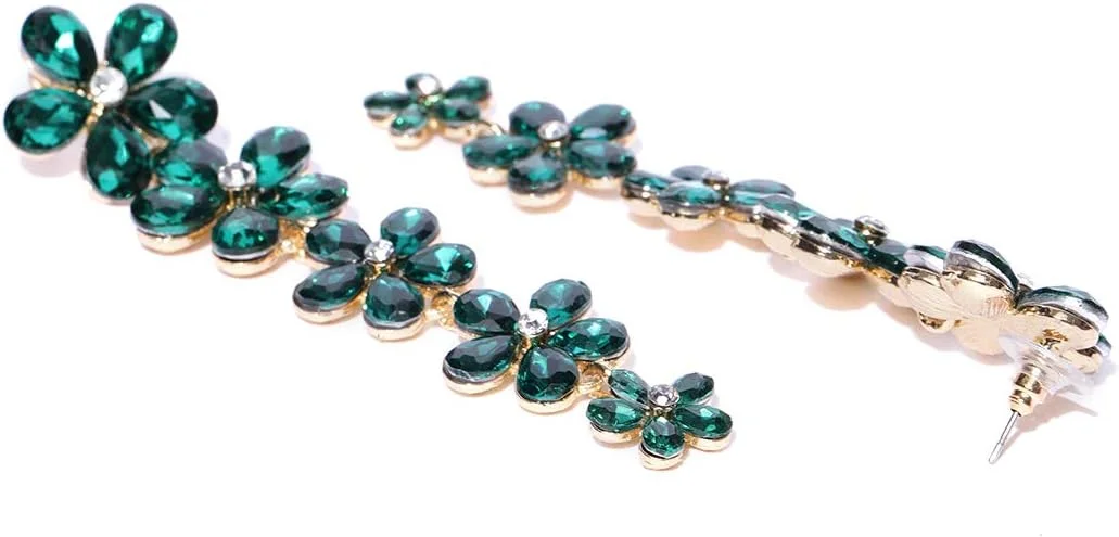 گوشواره های مجلسی و فانتزی زنانه و دخترانه YouBella با روکش طلای کلکسیون ولنتاین و نگین های زیرکون سوئیسی AAA گوشواره های مجلسی و فانتزی زنانه و دخترانه YouBella با روکش طلای کلکسیون ولنتاین و نگین های زیرکون سوئیسی AAA