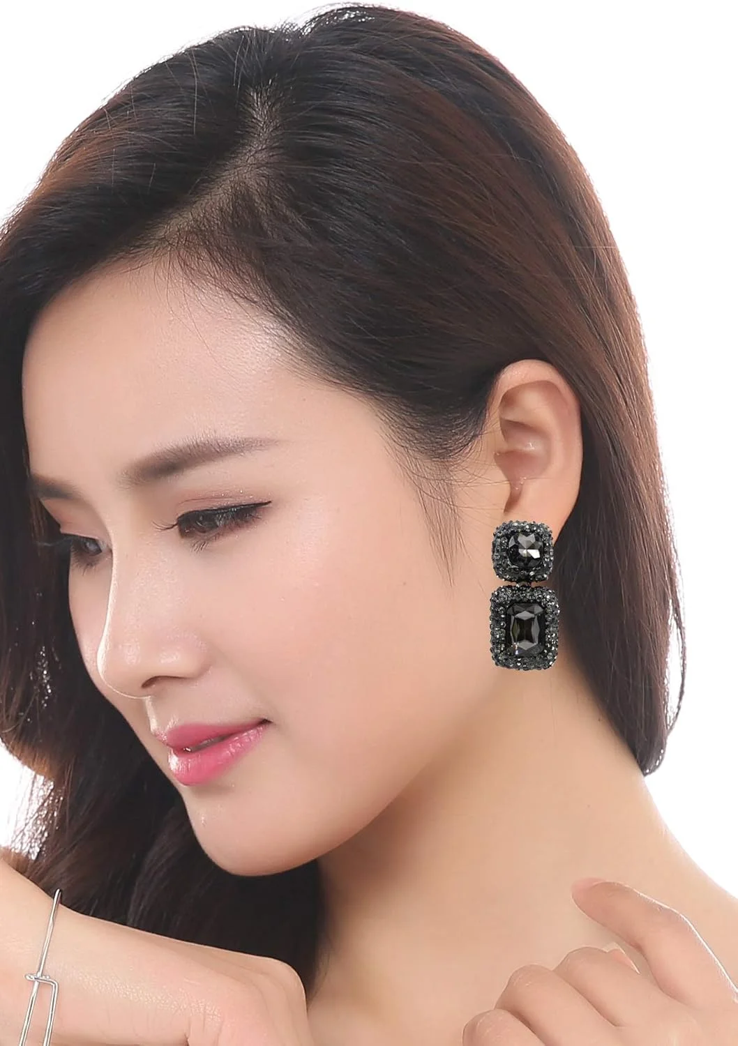 گوشواره های آویز و آویزان YouBella Fashion Jewellery، گوشواره های کریستالی برای دختران و زنان گوشواره های آویز و آویزان YouBella Fashion Jewellery، گوشواره های کریستالی برای دختران و زنان