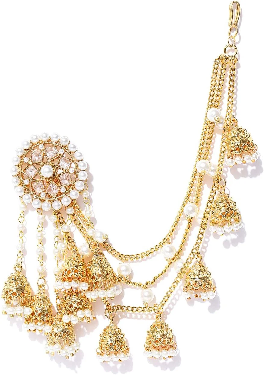 یوطلا، گوشواره های جومکا/جومکی مجلسی و شیک با روکش طلایی مناسب مهمانی و استفاده روزمره، مخصوص دختران و بانوان یوطلا، گوشواره های جومکا/جومکی مجلسی و شیک با روکش طلایی مناسب مهمانی و استفاده روزمره، مخصوص دختران و بانوان