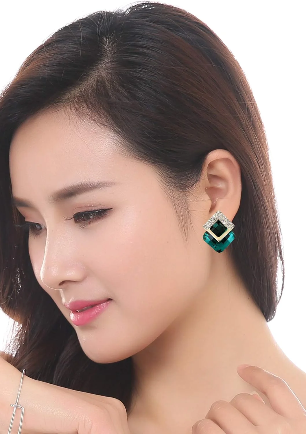 گوشواره های میخی زنانه یوBella با روکش طلایی، مناسب برای مهمانی گوشواره های میخی زنانه یوBella با روکش طلایی، مناسب برای مهمانی