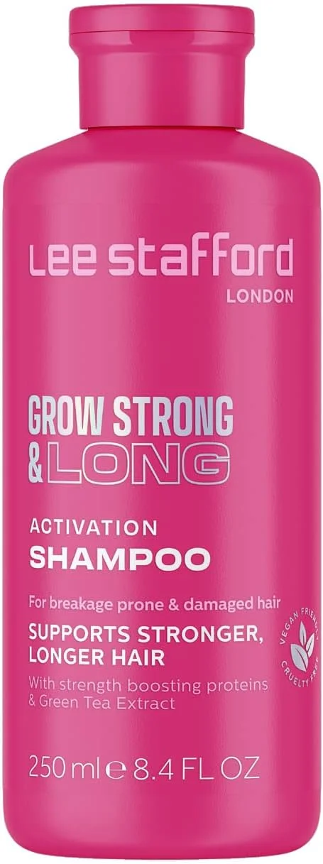 شامپو رشد مو لی استافورد | مجموعه قوی و بلند کننده - بهترین پاک کننده ضخیم کننده برای موهای نازک، درمان برای مردان و زنان، کمک به چربی، وز، پوست سر خشک، 250 میلی لیتر