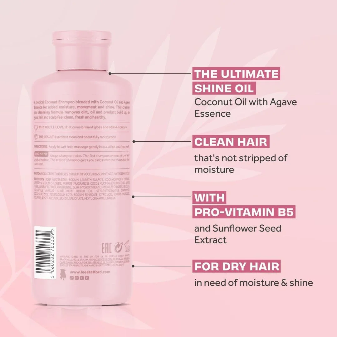 شامپو درخشان کننده نارگیل و آگاو لی استافورد کوکو لوکو