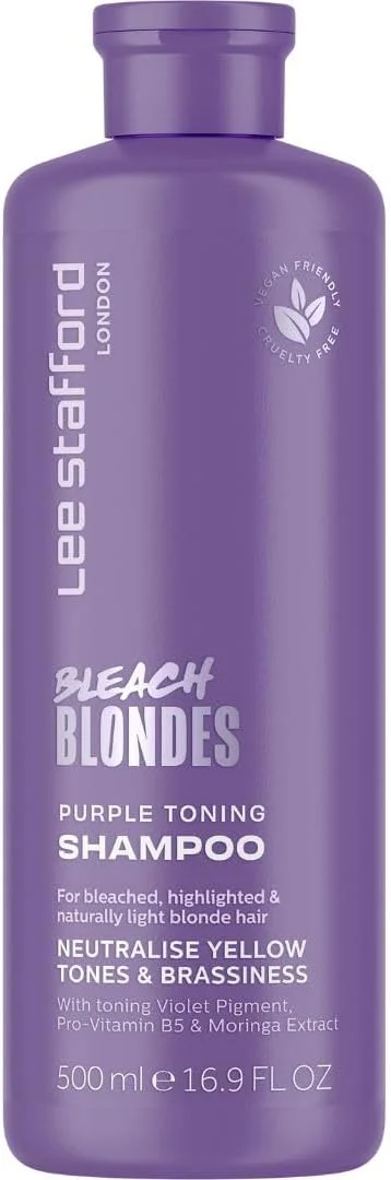 شامپو تونینگ بنفش لی استافورد مخصوص موهای بلوند دکلره شده، 250 میلی لیتر، استاندارد شامپو تونینگ بنفش لی استافورد مخصوص موهای بلوند دکلره شده، 250 میلی لیتر، استاندارد