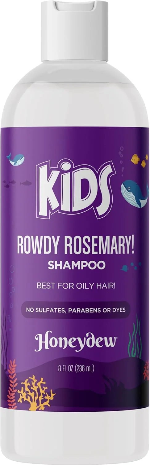 شامپو بچه گانه برای مراقبت از پوست سر خشک - شامپو پاک کننده بدون سولفات برای کودکان با روغن درخت چای و رزماری برای رفع تجمع و درمان پوست سر خشک - مرطوب کننده پوست سر و شامپو پوست سر خشک برای شوره شامپو بچه گانه برای مراقبت از پوست سر خشک - شامپو پاک کننده بدون سولفات برای کودکان با روغن درخت چای و رزماری برای رفع تجمع و درمان پوست سر خشک - مرطوب کننده پوست سر و شامپو پوست سر خشک برای شوره