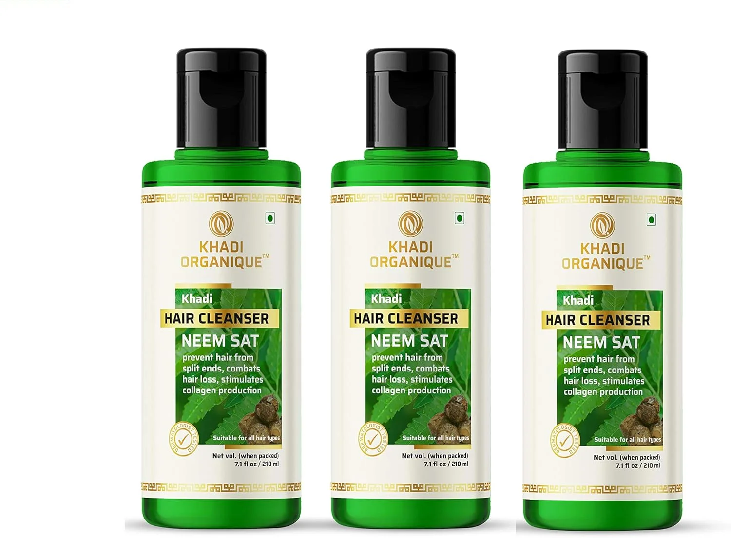 شامپو پاک کننده مو خادی ارگانیک Neem Sat (نيم) حجم 630 میلی لیتر بسته 3 عددی شامپو پاک کننده مو خادی ارگانیک Neem Sat (نيم) حجم 630 میلی لیتر بسته 3 عددی