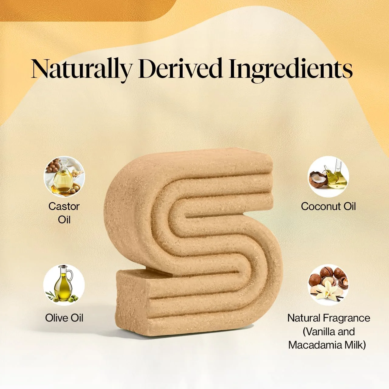 شامپو بار روغن نارگیل کیچ - آبرسان و نرم کننده موهای خشک و آسیب دیده - شامپو مرطوب کننده عمیق برای موهای فر - شامپو ایمن برای موهای رنگ شده - بدون سیلیکون، پارابن و سولفات - 90 گرم