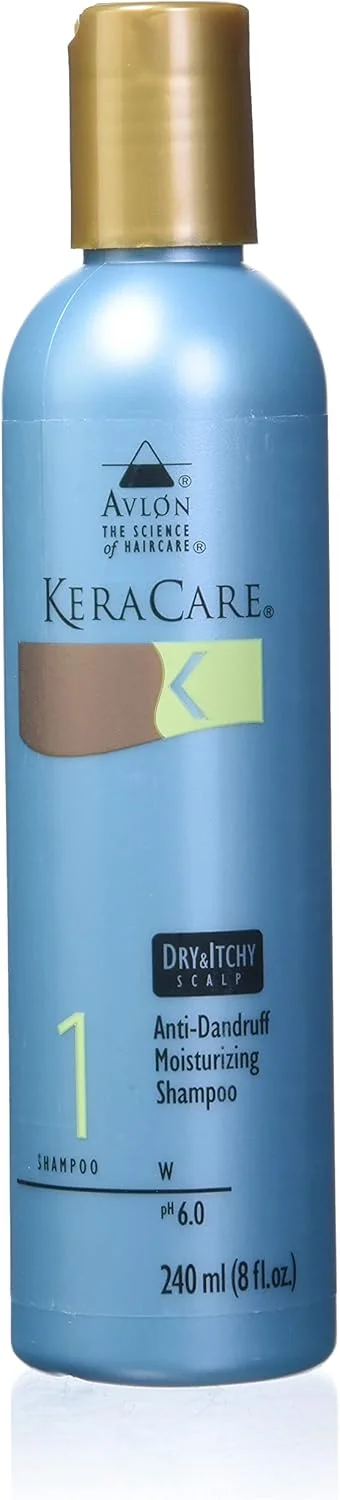 شامپو مرطوب کننده ضد شوره سر خشک و خارش دار KeraCare Avlon - شامپو 1، 240 میلی لیتر