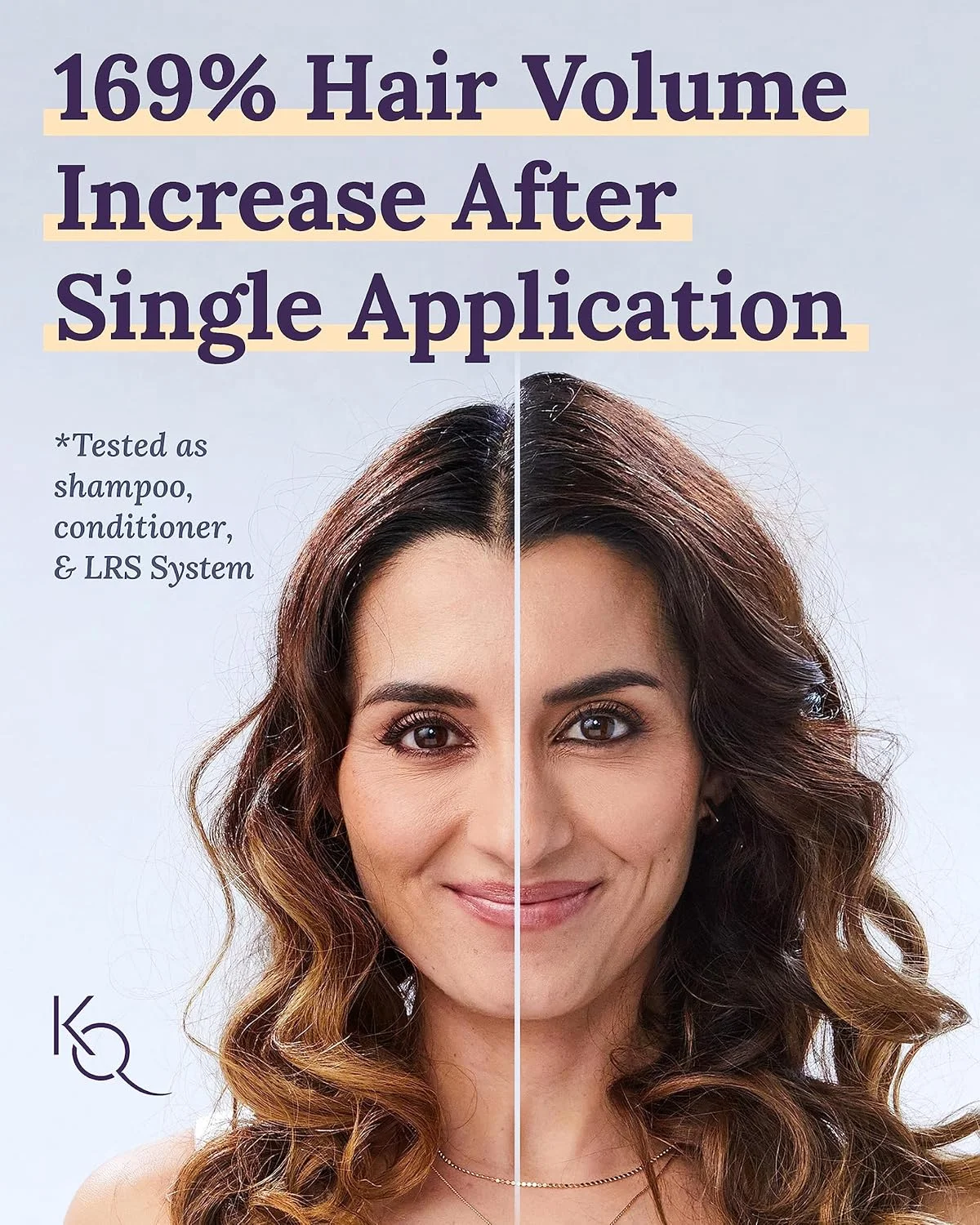 شامپو حجم دهنده کرانیک - ضخیم کننده مو برای موهای نازک و کم پشت - غنی شده با کراتین، پاک کننده پوست سر، بدون سولفات، شامپو حجم دهنده ایمن برای موهای رنگ شده