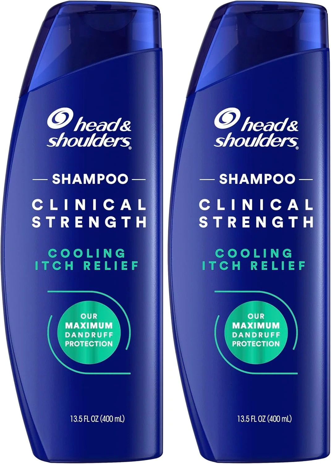 شامپو ضد شوره بالینی هد اند شولدرز، دفاع از شوره سر با سولفید سلنیوم، تسکین خارش شدید، تسکین درماتیت سبورئیک، منتول خنک کننده، 399 میلی لیتر، بسته 2 عددی