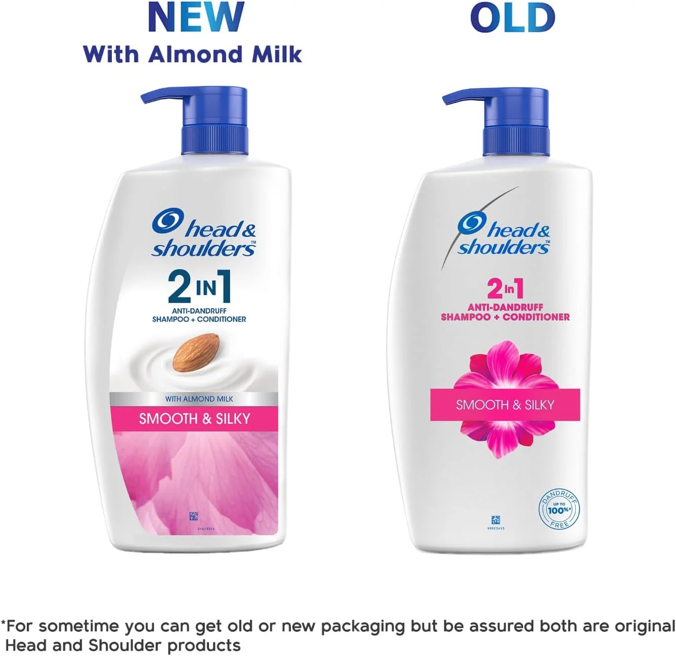 شامپو و نرم کننده ضد شوره سر و شانه، صاف و ابریشمی، 1 لیتر