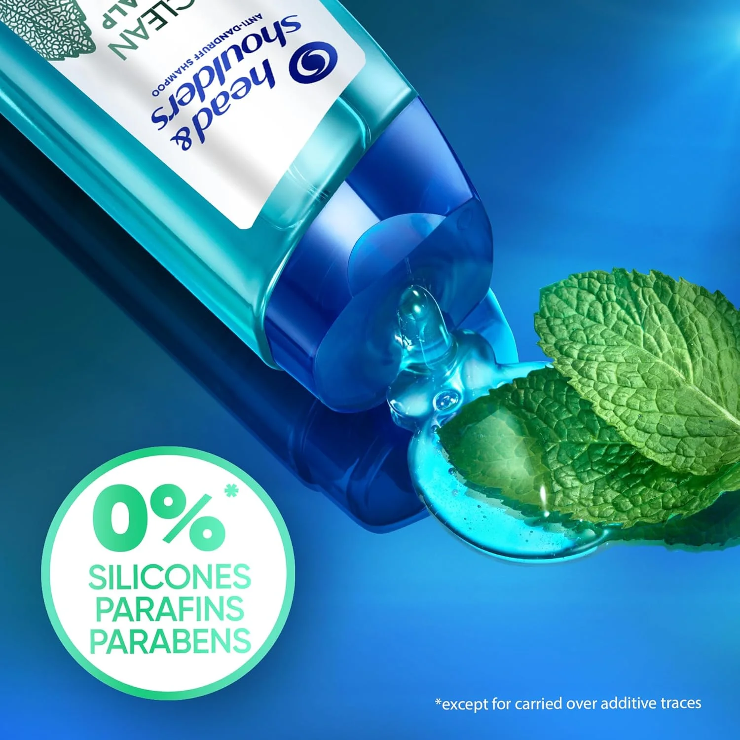 شامپو ضد شوره سر و خارش شدید سر Head & Shoulders Deep Clean، فاقد سیلیکون، پارابن و پارافین، 400 میلی لیتر