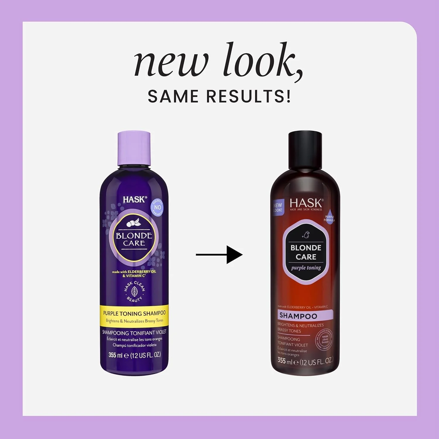 شامپو بنفش مراقبت از موهای بلوند هاسک 355 میلی لیتر شامپو بنفش مراقبت از موهای بلوند هاسک 355 میلی لیتر