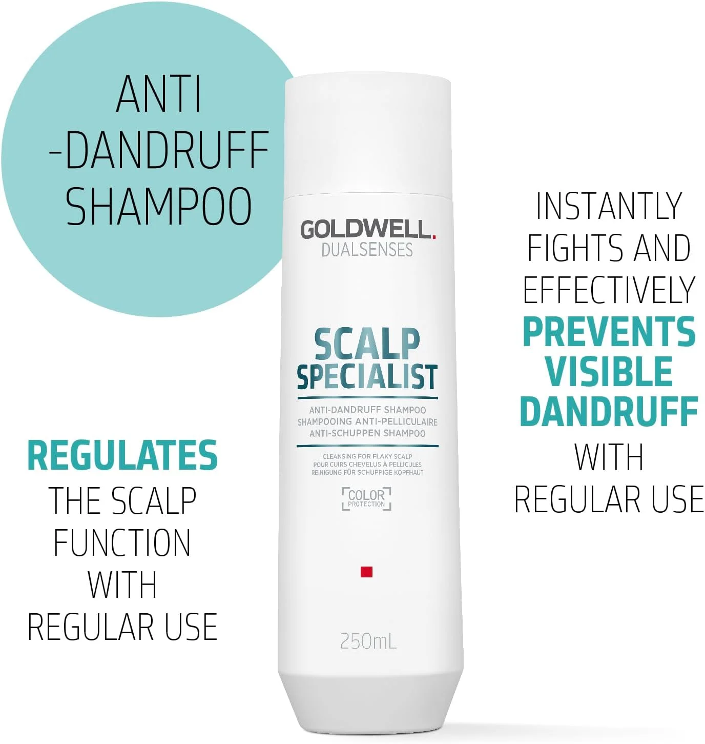 شامپو ضد شوره سر گلدول Dualsenses Scalp Specialist، 250 میلی لیتر شامپو ضد شوره سر گلدول Dualsenses Scalp Specialist، 250 میلی لیتر