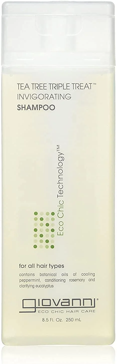 شامپو انرژی بخش درخت چای سه گانه جیووانی، 250 میلی لیتر