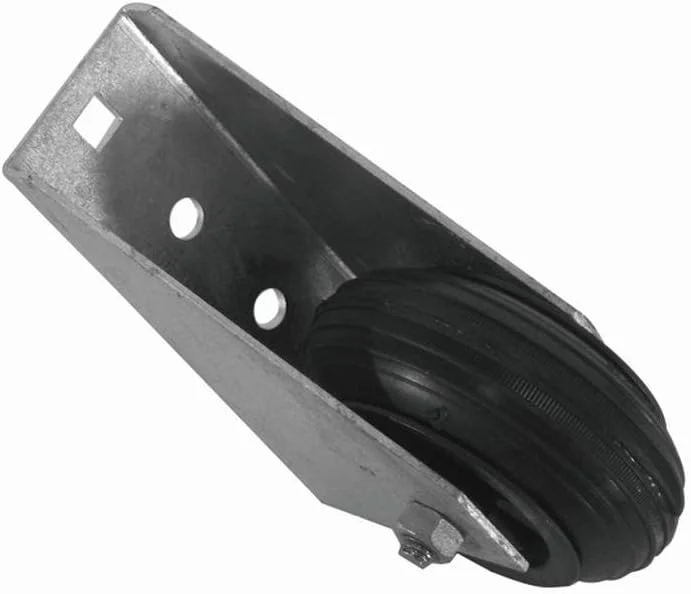 غلتک کرکره ای دروازه GAH-Alberts برای دروازه های سنگین، برای پیچ کردن، گالوانیزه گرم Ø80 میلی متر