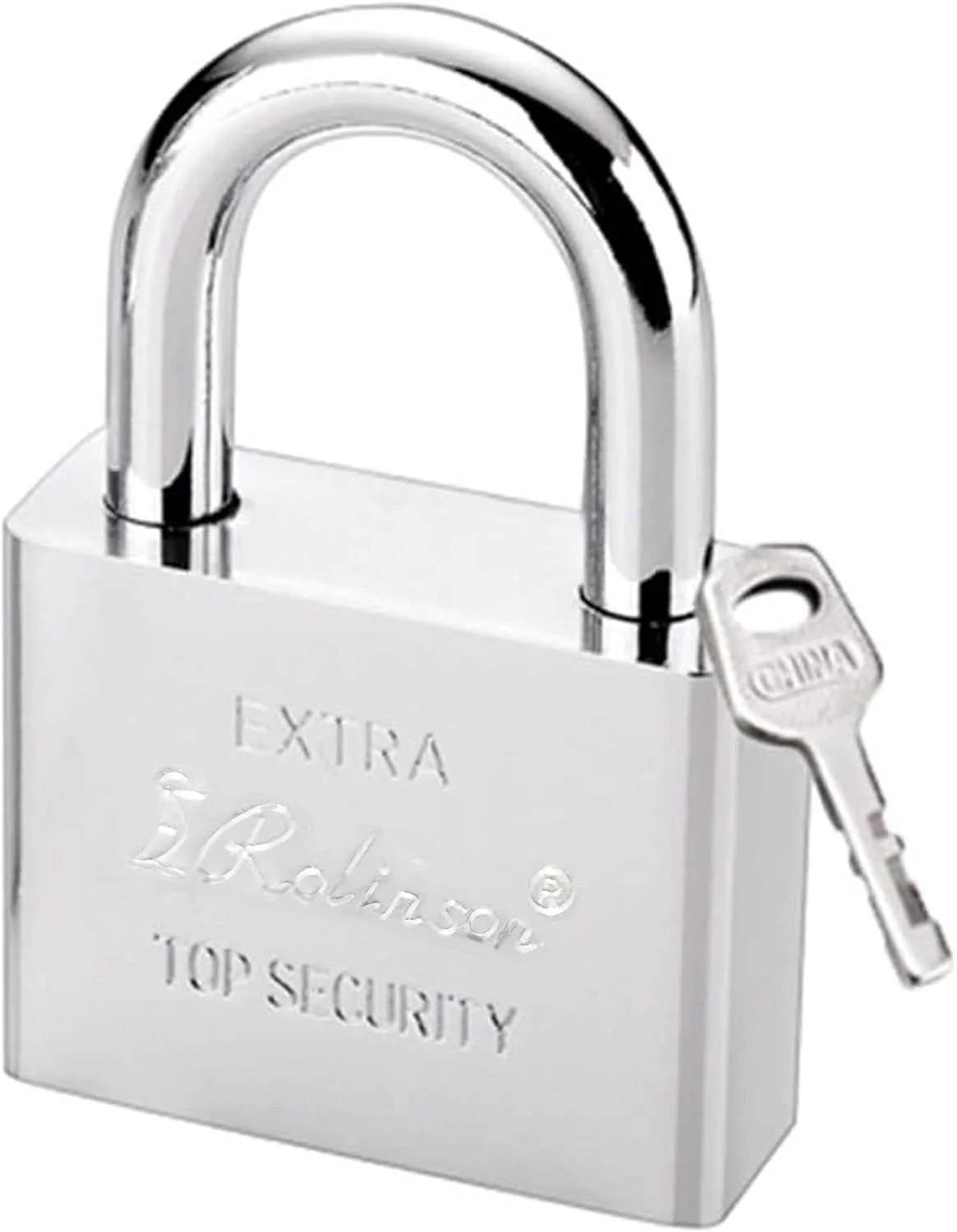 قفل آویز استیل ورسا مارتز | قفل ضد زنگ و مقاوم در برابر آب و هوا سری 304 دریایی با 2 کلید | بدنه پهن 70 میلی متری