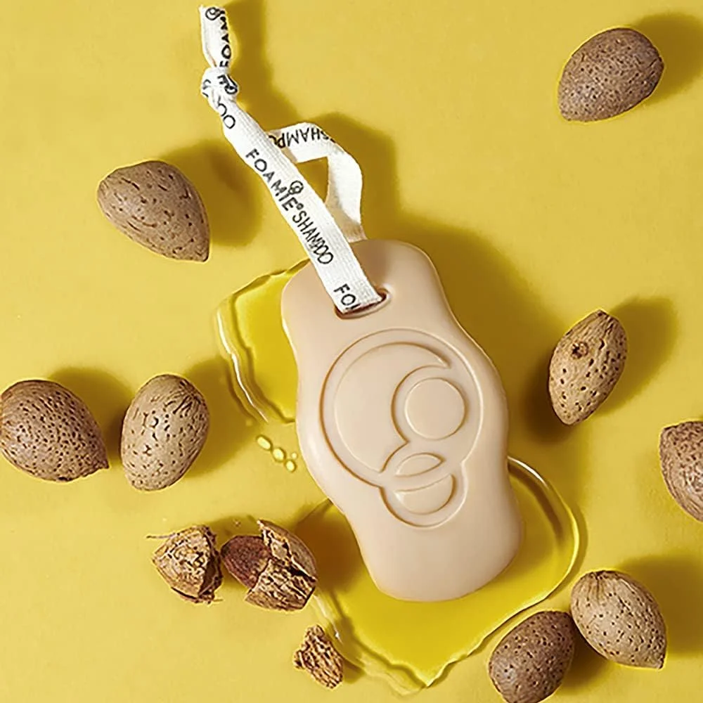 شامپو بار فومیه طبیعی بدون صابون، شامپو روغن آرگان برای موهای خشک، شامپو کنترل ضد وز، بدون ظلم، بدون پارابن و سولفات، بسته بندی بدون پلاستیک