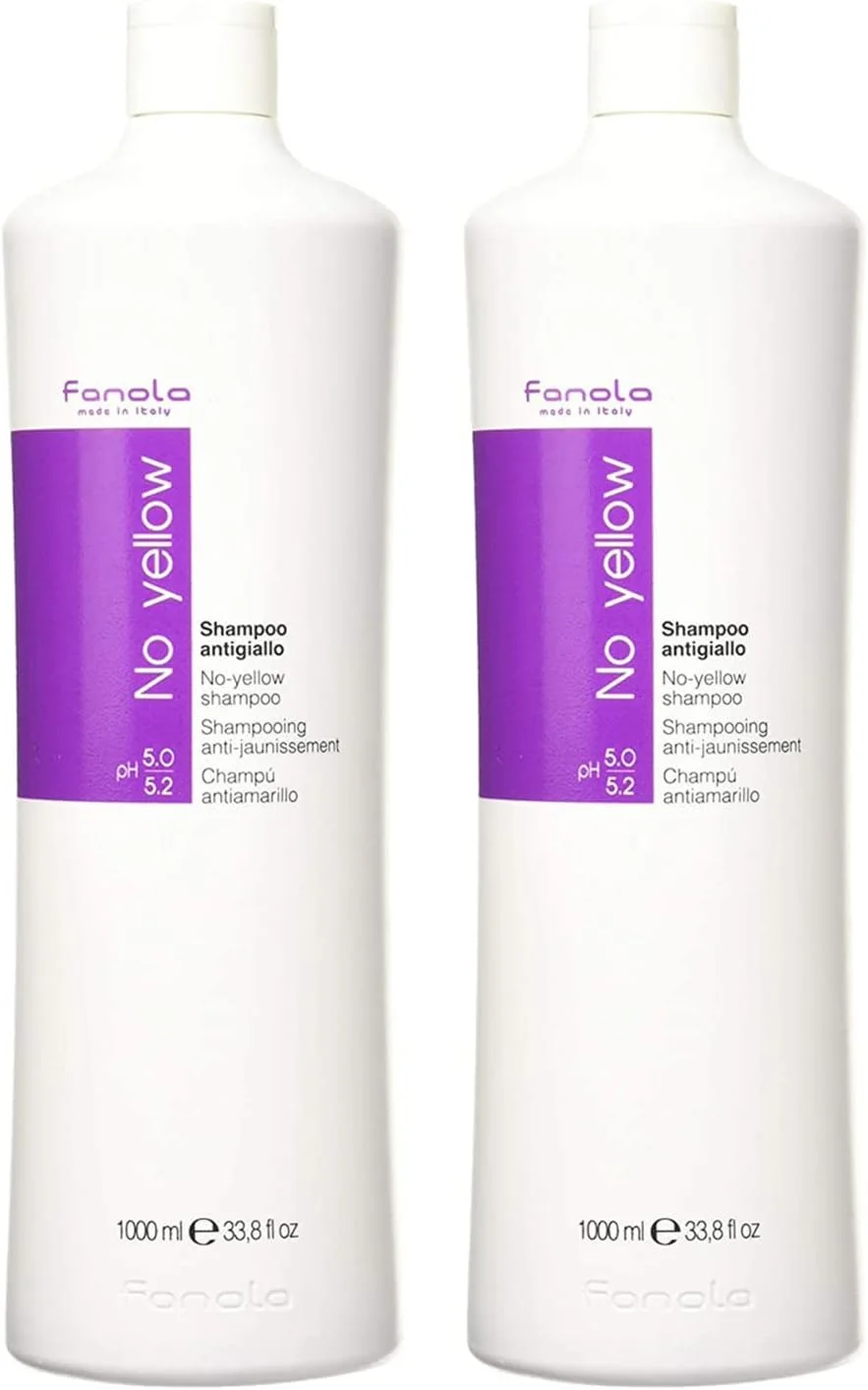 شامپو ضد زردی فانولا، 1000 میلی لیتر (بسته 2 عددی)، 33.8 اونس مایع، بسته 2 عددی شامپو ضد زردی فانولا، 1000 میلی لیتر (بسته 2 عددی)، 33.8 اونس مایع، بسته 2 عددی