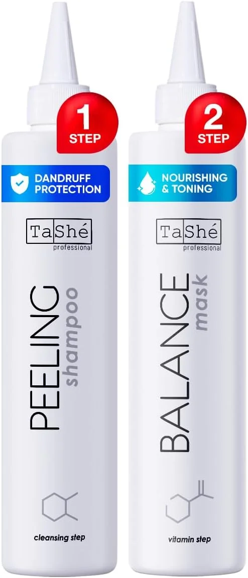 شامپو لایه بردار 300 میلی لیتر (مرحله اول) + ماسک ویتامینه تصفیه کننده 300 میلی لیتر (مرحله دوم)، مجموعه ای برای پاکسازی، محافظت و تغذیه مو شامپو لایه بردار 300 میلی لیتر (مرحله اول) + ماسک ویتامینه تصفیه کننده 300 میلی لیتر (مرحله دوم)، مجموعه ای برای پاکسازی، محافظت و تغذیه مو