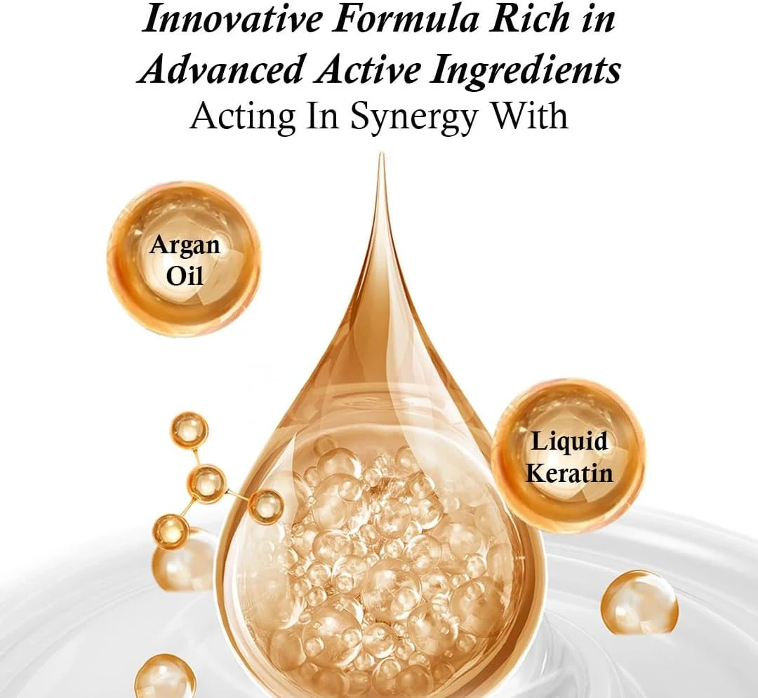 شامپو 8 در 1 آرگان و کراتین Eveline Cosmetics | ایده آل برای موهای رنگ شده، هایلایت شده و آسیب دیده | 150 میلی لیتر شامپو 8 در 1 آرگان و کراتین Eveline Cosmetics | ایده آل برای موهای رنگ شده، هایلایت شده و آسیب دیده | 150 میلی لیتر