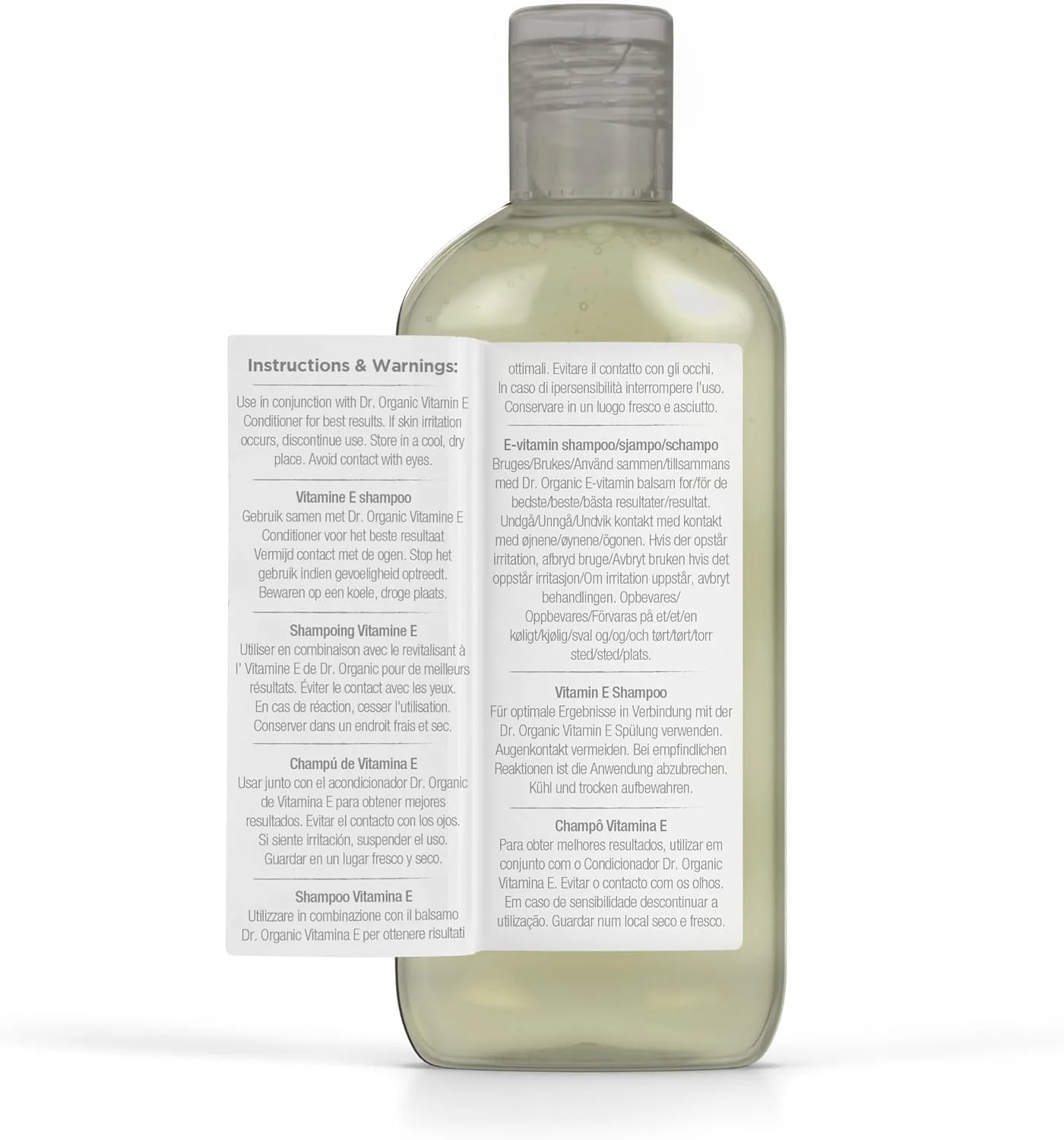 شامپو ویتامین ای دکتر ارگانیک 265 میلی لیتر