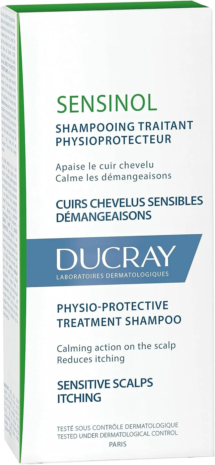 شامپو ضد خارش و محافظت کننده پوست سر حساس دوکری Sensinol حجم 200 میلی لیتر