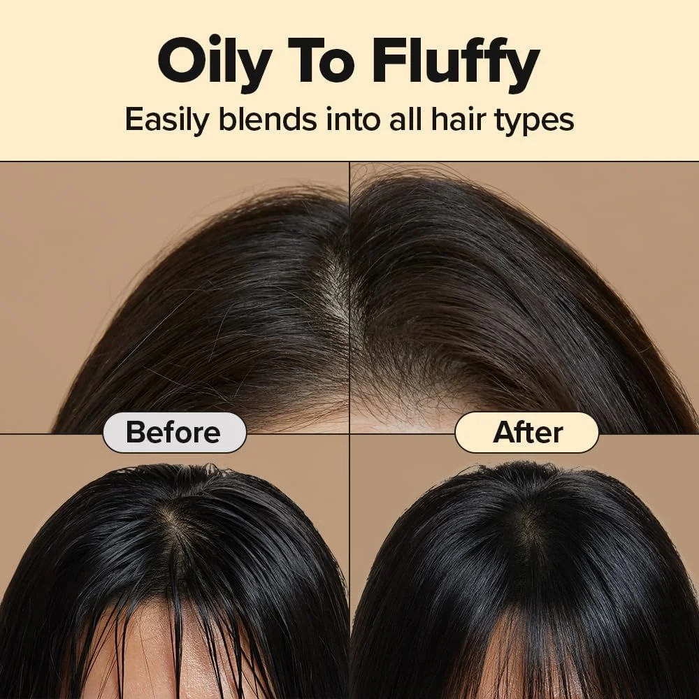 شامپو خشک بیوتین آی دو کر - Tap Secret Original | تقویت کننده و حجم دهنده، نوع پودری، قابل شارژ مجدد، سایز مسافرتی، غیر آئروسل، مناسب موهای قهوه ای، حاوی جینسینگ کره ای، شامپو خشک برای زنان، 7 گرم