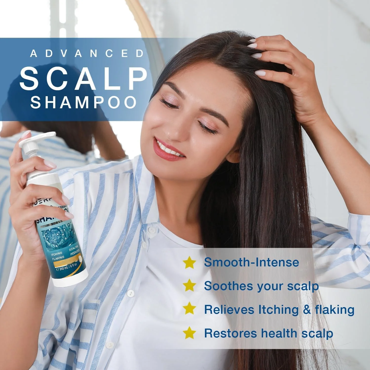 شامپو پسوریازیس Derphea: درماتیت سبورئیک، فولیکولیت - برای اگزما، شوره سر، خارش و خشکی پوست سر - مواد ایمن برای انواع پوست شامپو پسوریازیس Derphea: درماتیت سبورئیک، فولیکولیت - برای اگزما، شوره سر، خارش و خشکی پوست سر - مواد ایمن برای انواع پوست