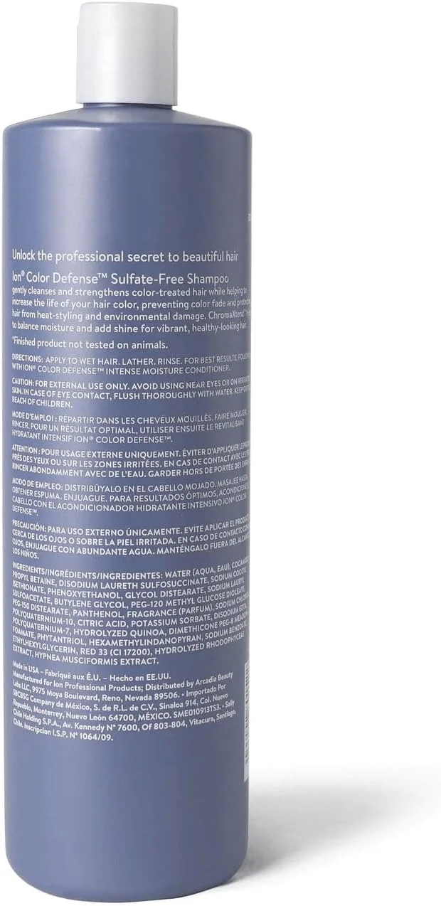 شامپو بدون سولفات محافظ رنگ مو آیون، محافظت از موهای رنگ شده